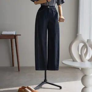 (안나앤플러스) 로든 논페이드 배기 데님[데님EDV4] 빅사이즈