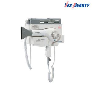 예스뷰티 벽걸이 드라이기+고데기 호텔 모텔 팬션 콘도 드라이기 매직기 YB-2012