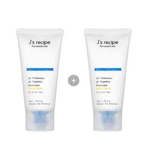 제이스 레시피 UV프로텍션 올 투게더 무기자차  워셔블 선크림 50ml