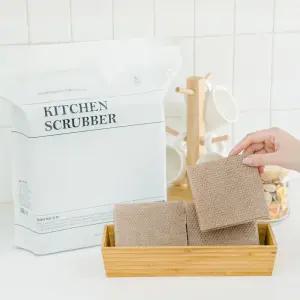 하루한장 다용도 1회용 지퍼백 대용량 수세미 (주방/캠핑/화장실)