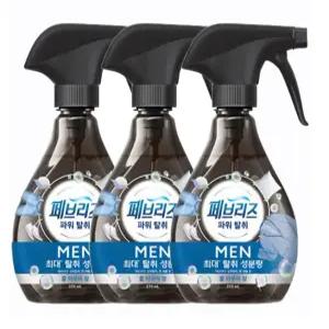 페브리즈 포맨 섬유탈취제 쿨 아쿠아 향 용기 370mlx3개