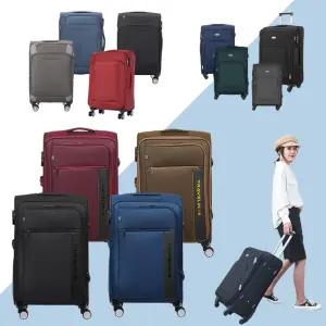 [크로바] 소프트캐리어 확장형 16인치 20인치 24인치 28인치 기내반입 기내용 패브릭 옥스포드 천 캐리어 여행 이민 수화물 출장용 가방