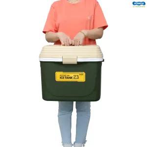 코멕스 아이스탱크 23리(밀리터리그린)아이스박스쿨러백