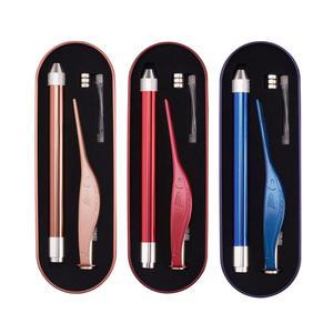 귀파개 LED 라이트 원터치 귀이개 2종 세트/아기 어린이 귀지 귓밥 제거 귀 후비개 청소 귀파게 선물