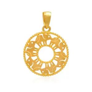 [골드모아]순금 펜던트 7.5g 24K [코끼리 엣지볼]