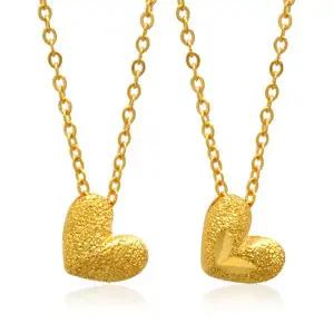 [골드모아]여자 순금 목걸이 3.75g [통통하트]