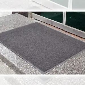 쿠션 현관매트 무지 그레이 대/업소용 사무실 신발장 아파트 출입구 미끄럼방지 PVC 코일 신발털이매트