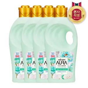 샤프란 아우라 용기 1L_스모키머스크 x4개