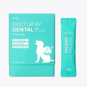 닥터바이 덴탈 강아지 구강 잇몸 관리 치주염 충치 입냄새 치아 영양제