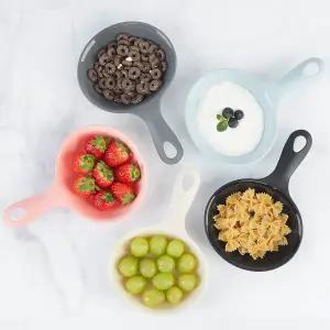 홈하우스 먹방 유튜버 손잡이 라면용 앞접시 5P세트