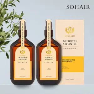 모로코 아르간 오일 프리미엄 헤어 에센스 100ml 2병