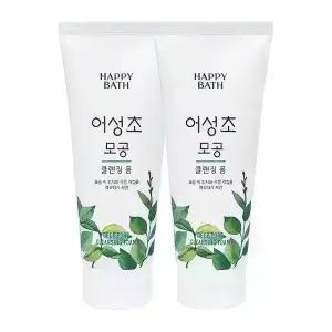 해피바스 어성초 모공 클렌징폼 200g x2