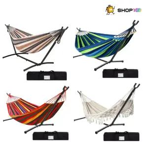 샵100 가정용 캠핑 해먹스탠드 거치대 프레임 대형풀세트