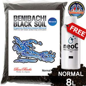 홍봉 영양계 소일 노멀 8L + 네오 C 150ml 증 / 수족관 어항 수조 새우 레드비 쉬림프 수초 구피 열대어 바닥재 컴팩트 ADA