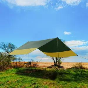 NEW 사각 렉타타프 소 그린/타프/그늘막/캠핑용품