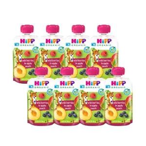 [HiPP] 힙 와일드베리 애플피치 100g 8개입 X 2박스 (16EA)