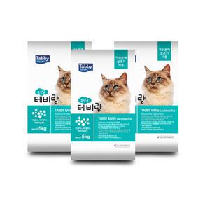 테비랑 유산균 5kg x3개 고양이사료