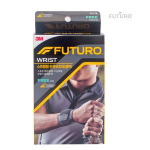 3M 후투로 스트랩형 손목 보호대 46378 블랙