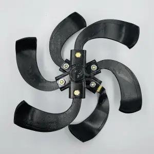 아세아 관리기 부품 구굴날 구굴기 6발 좌우세트 고랑40cm