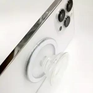 맥세이프 자석 마그네틱 그립 톡홀더 거치대 아이폰 갤럭시 무선 충전 투명