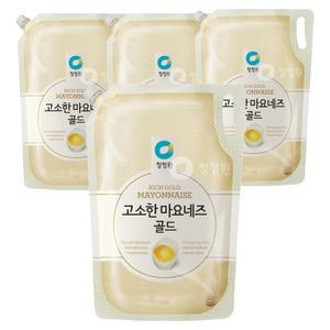 청정원 고소한 마요네즈 업소용 3.2kg, 4개