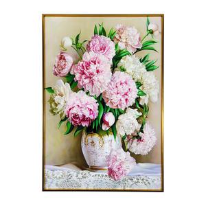 목단화 화병 거실 현관 벽장식 벽걸이 그림 액자 부자되는 풍수지리 인테리어