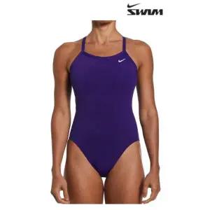 [나이키스윔](천안아산점)여성 앤서 솔리드 레이서백 자수 앤 미들컷 NESSA017-536