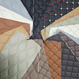 퀄팅원단 누빔 자수 인조가죽 레자스폰지 합성피혁 pu 대폭 155X90