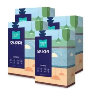 모나리자 벨라지오 각티슈 300매 x 12개 미용티슈 곽티슈 휴지 크리넥스 화장지