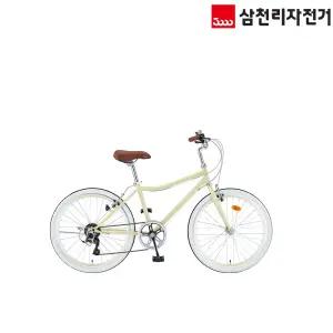 2026 삼천리 레스포 24 아레스 -완조립- 스틸 7단 주니어 초등학생 하이브리드 자전거