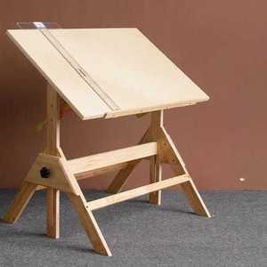 그림그리는 책상 드로잉 작업대 미술학원 화판 페인팅