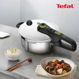 (4~7인용) 테팔 인덕션 시큐어 트렌디 압력솥 4L