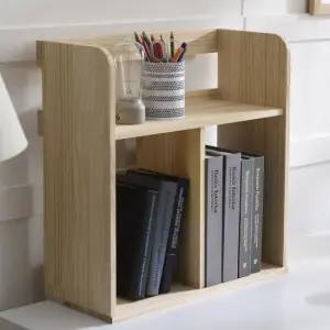 [홈퍼니] 원목 48cm 2단 책꽂이 B형