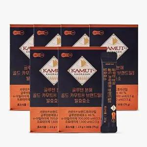 [락토온][글루텐 분해] 골드 카무트 효소 30포 6세트 역가수치 701,500