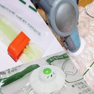 뉴크린 진공압축팩세트 침구정리 옷압축보관 이불커버 패딩 요 보관진공팩