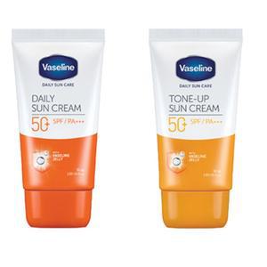 바세린 선크림 톤업 데일리 50ml x2개