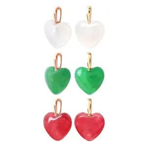 14K GOLD 퓨어 하트 컬러 데일리 여성 금 펜던트