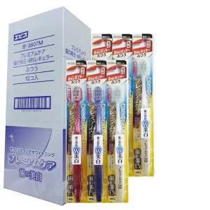 에비스 플래티넘 화이트닝케어 칫솔 W62, 6개