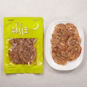 [품질보장] 더먹다 40년 전통 정화식품! 구운쥐치포 75g /인기 주전부리 술 안주
