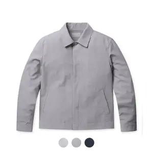 남성 POLY 카라 트러커 자켓_EPD2JJ1400