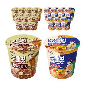 농심 누들핏 육개장사발면맛, 35.5g, 8개입 + 짜파구리맛, 41.5g, 8개입