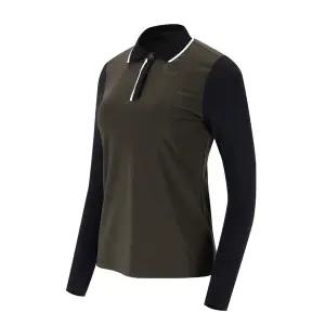 [엘르골프](김해점) (6K45254 105) 2024년 여성 여름 에리 포인트 소매냉감 폴로 티셔츠