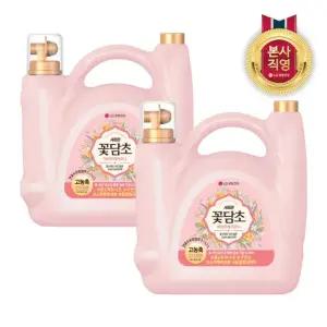 샤프란 꽃담초 부케가르니 섬유유연제 대용량 5.5L 연꽃 x 2개