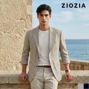 글렌 체크 캐주얼 여름 자켓 AAD2KG1106)