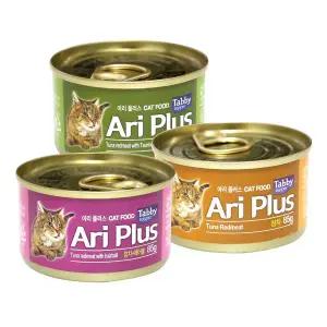 [테비토퍼] 아리플러스 고양이캔 85gX48개_종류선택