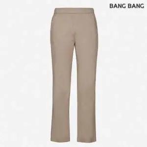 [뱅뱅] HC04 봄여름남성 허리밴드스판 얇은 면바지 얇고 편한 밑위긴 허리전체밴딩 (S10090127)