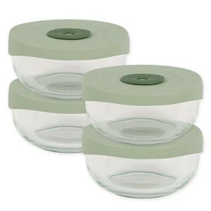 글라스락 내열강화유리 스팀 밥용기 국용기 건강한 실리콘뚜껑 햇밥용기 쿠킹볼 전자렌지용기 냉동밥 유리