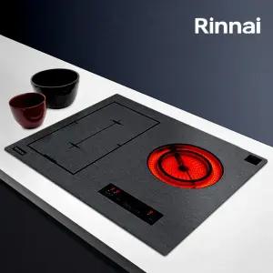 린나이 RBE-IRM300AB 빌트인 하이브리드 3구 인덕션2+하이라이트1 독일상판 국내생산 듀오존