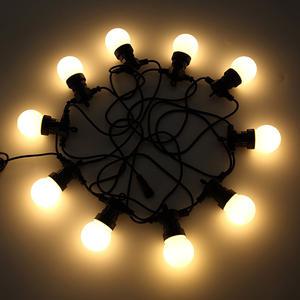 LED 파티라이트 야외 줄조명 전구 등 방수 조명 카페 오징어등 캠핑 경관 10m10등