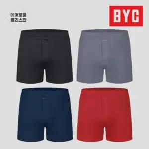 BYC 스포츠 트렁크팬티 에어로쿨 폴리스판 빅사이즈 1매입 MPI2304